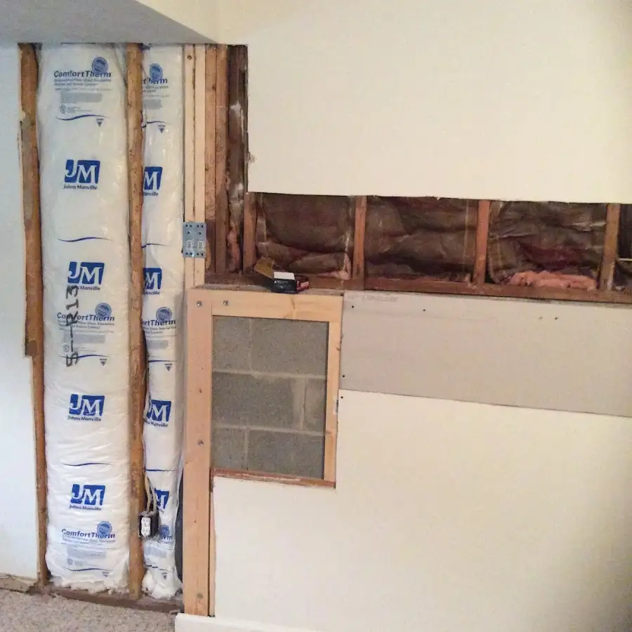 Wall insulation replacement during Odor Removal & Deodorization in Oakleaf Plantation
